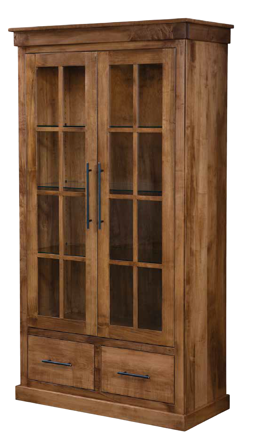 Hadley - Amish Solid Wood Display Cabinet