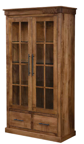 Hadley - Amish Solid Wood Display Cabinet