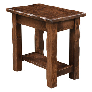 Hand Hewn - Amish Handcrafted Chair Side Table