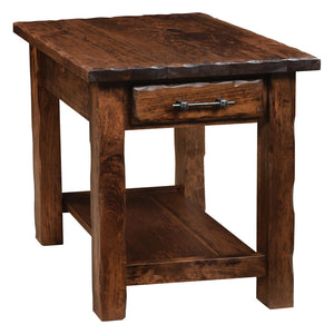 Hand Hewn - Amish Handcrafted End Table