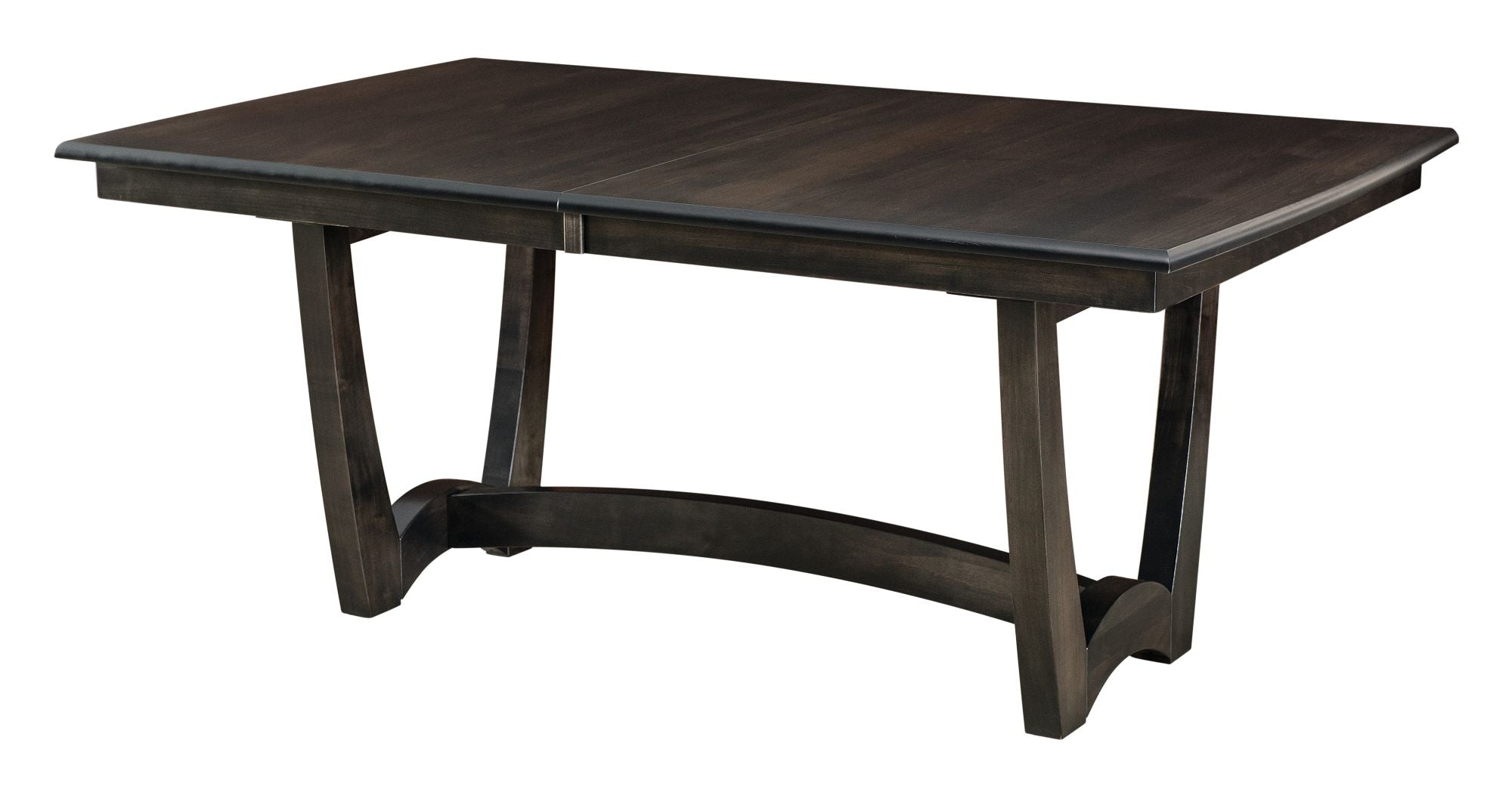 Hannah Trestle- Handcrafted Solid Top or Extension Dining Table