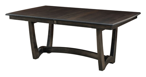 Hannah Trestle- Handcrafted Solid Top or Extension Dining Table