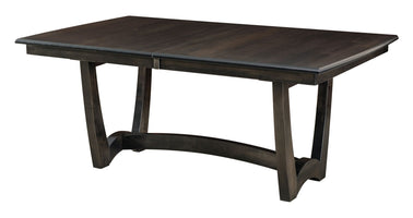 Hannah Trestle- Handcrafted Solid Top or Extension Dining Table