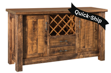 Houston - Amish Handcrafted Wine Server / QUICK-SHIP (SHIPS IN 2-4 WEEKS)
