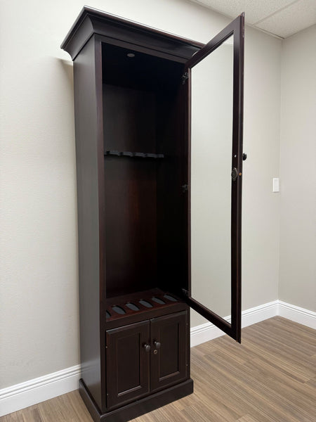 Quick-Ship / Philmont - Amish Handcrafted 6 Gun Cabinet (In-Stock and Ready to Ship)