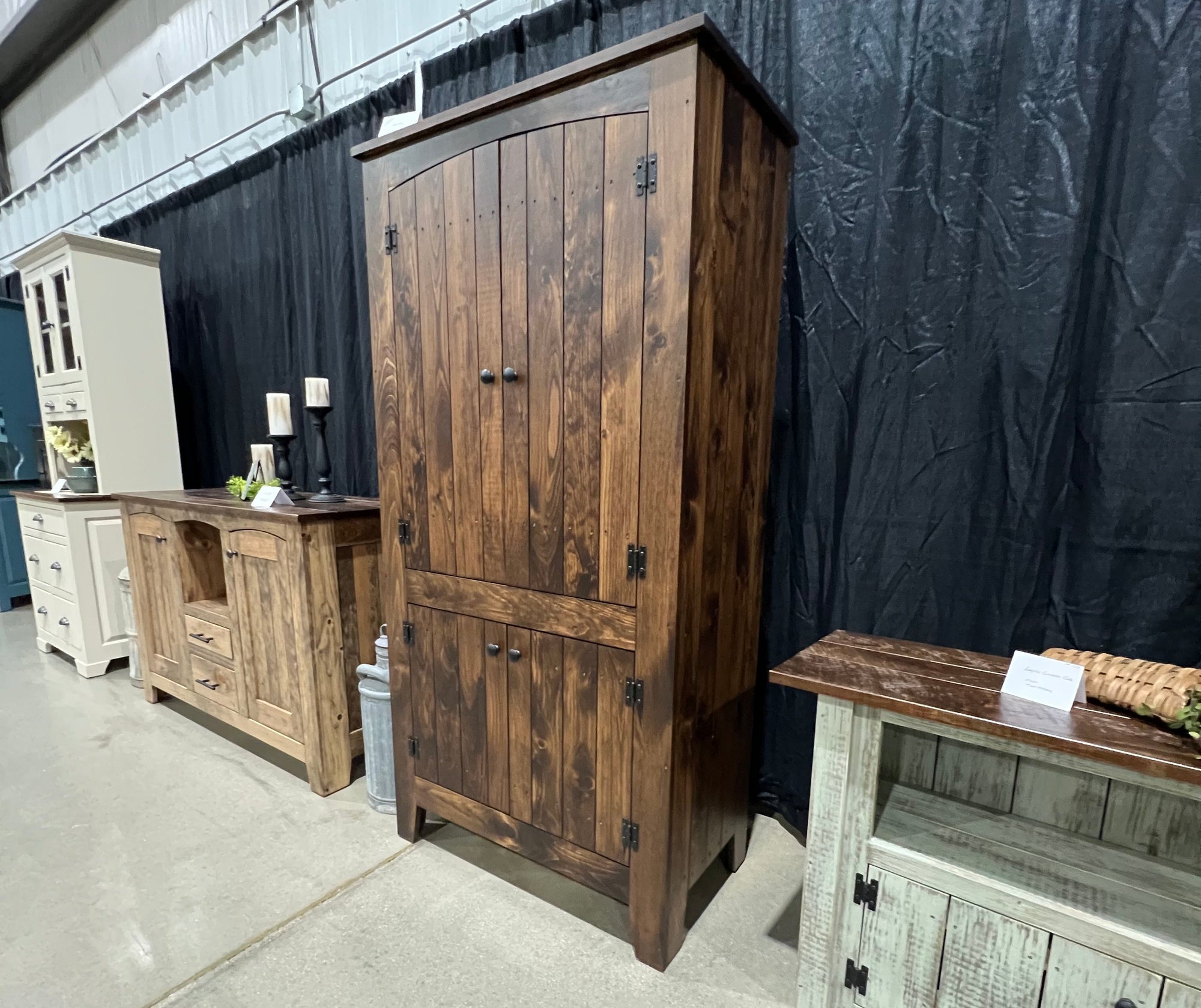 Gold Mine- Amish Handcrafted Pantry Cabinet