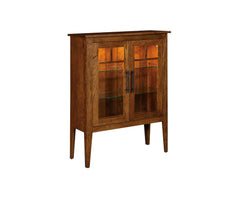 Indy - Amish Handcrafted Curio Cabinet