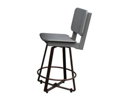 Iron Lake Swivel Chair w/ Poly Seat