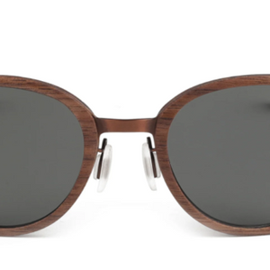 Izen / Metal x Wood Sunglasses / Polarized Lenses