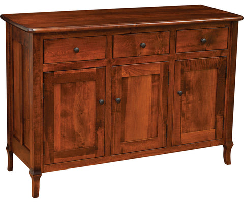 Jacob Martin - Amish Hardwood 3 Door Buffet 
