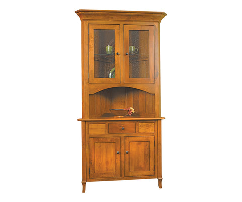 Jacob Martin - Amish Hardwood Corner Hutch
