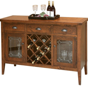 Jacoby - Amish Solid Wood Sideboard Wine Server