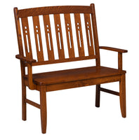Jamestown - Amish Hardwood Dining Bench