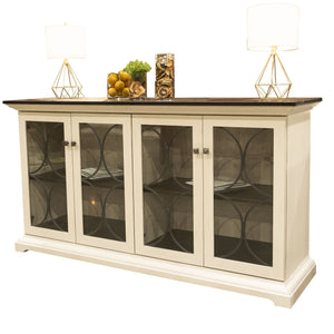 Jasminn - Amish Solid Wood 72" Sideboard Cabinet