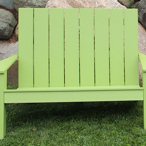 Joya - 4' Poly Outdoor Loveseat Bench