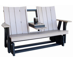 Joya - Poly Outdoor 5' Glider Chair With Console