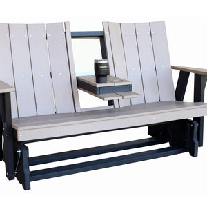 Joya - Poly Outdoor 5' Glider Chair With Console