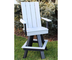Joya - Poly Outdoor Swivel Bar Chair