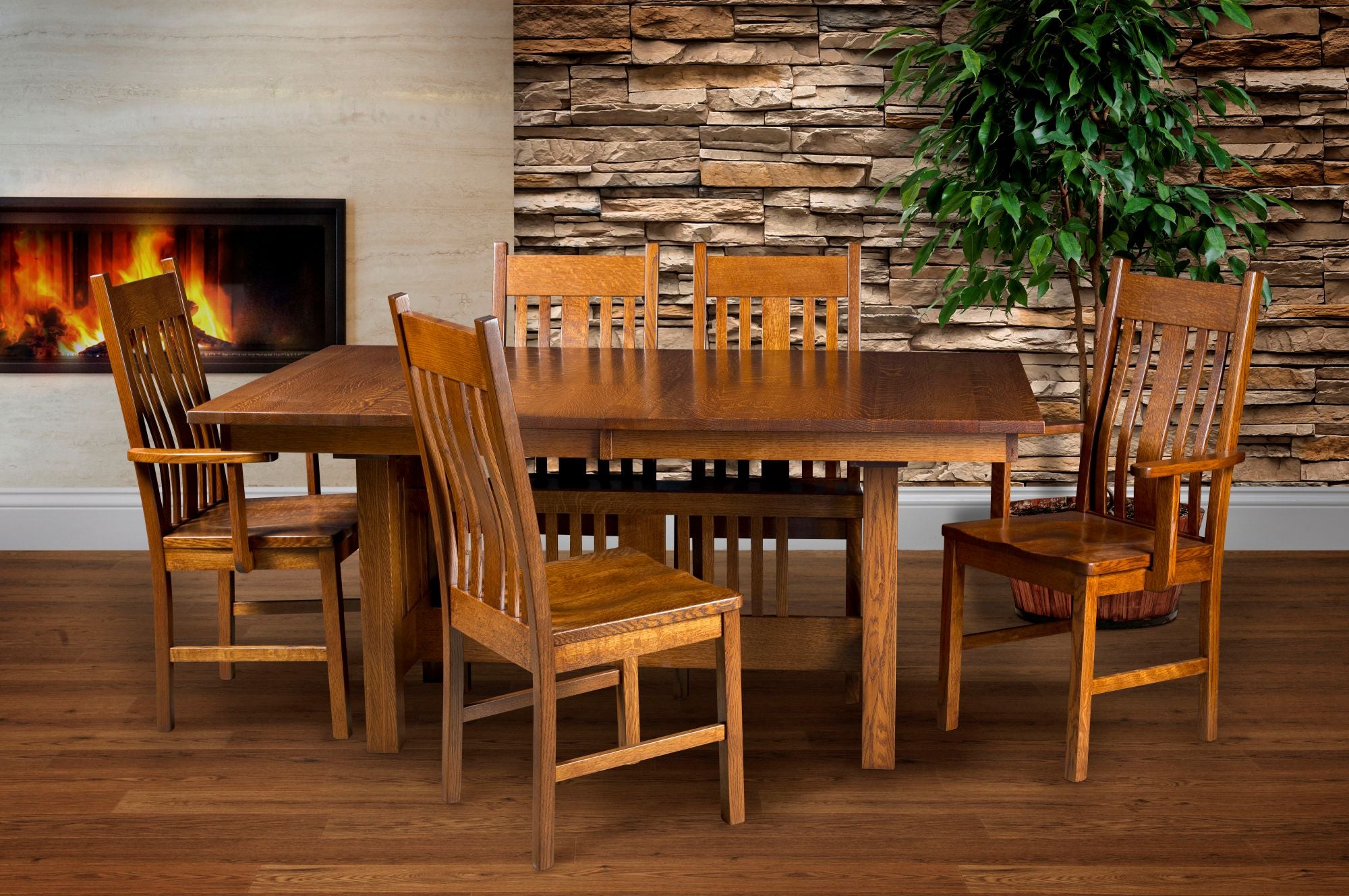 Kingsbury - Amish Handcrafted Solid Wood Dining Chair