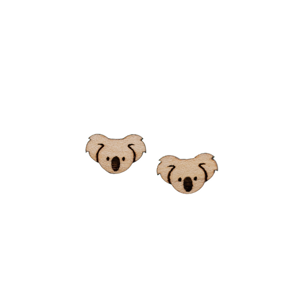 Koala Stud Earrings