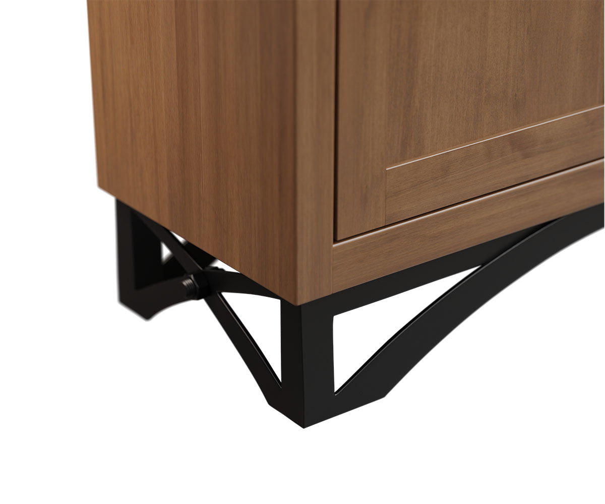 Weston - Amish Handcrafted Open Bookcase