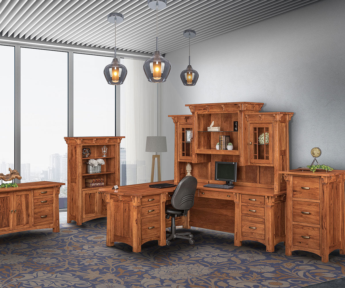 Manitoba - Amish Solid Wood Executive Desk