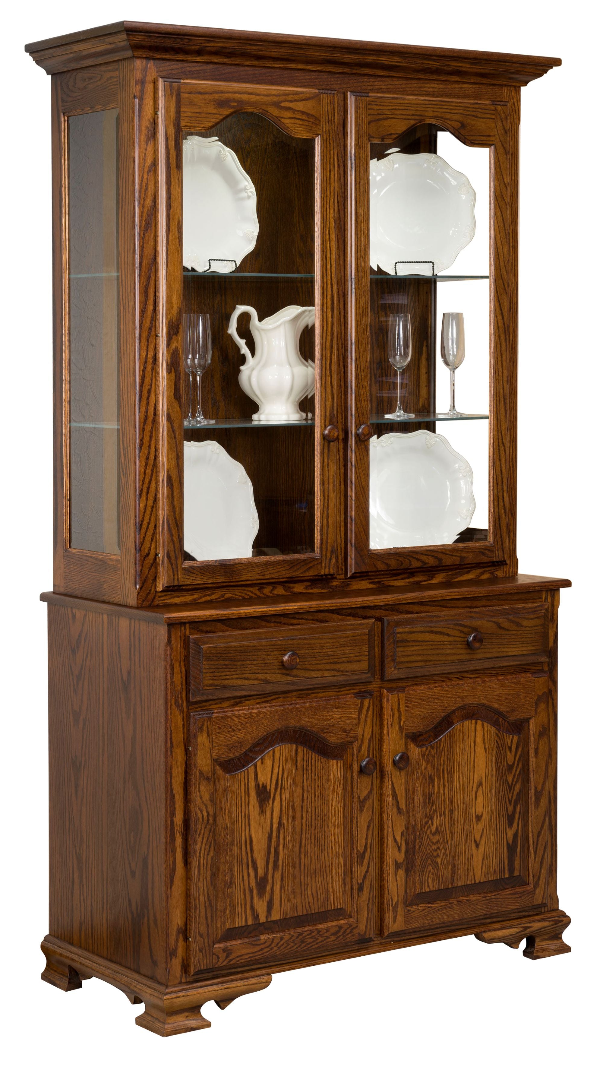LaGrange - Amish Solid Wood 2 Door Dining Hutch