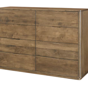 Lacie - Amish Solid Wood 8 Drawer Dresser