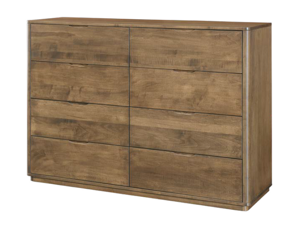 Lacie - Amish Solid Wood 8 Drawer Dresser