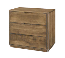 Lacie - Amish Solid Wood 3 Drawer Nightstand