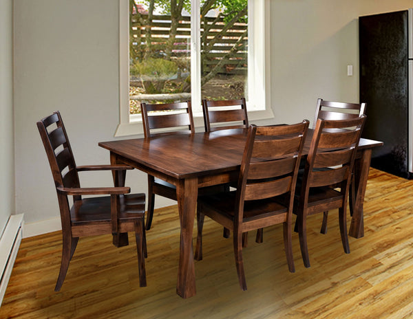 Lakeland - Amish Handcrafted Solid Wood Dining Room Setting