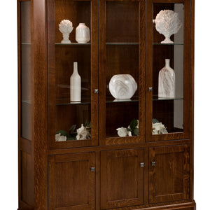Latonia- Amish Handcrafted Curio Display Cabinet