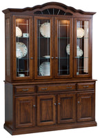 Legacy - Amish Solid Wood 4 Door Dining Hutch