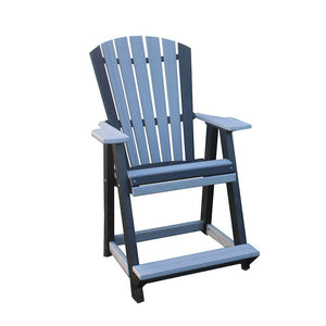 Lehman - Poly Outdoor Adirondack Balcony Chair