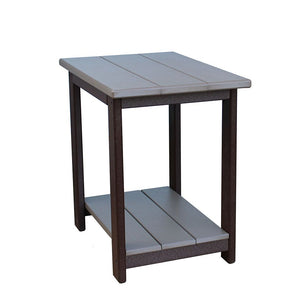 Lehman - Poly Outdoor Two Tier Rectangle End Table
