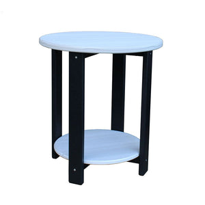 Lehman - Poly Outdoor Two Tier Round End Table