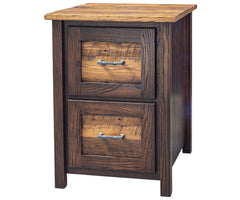 Loft - Amish Hardwood 2 Drawer File Cabinet