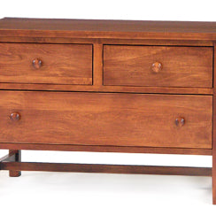 Generations - Amish Hardwood Low Chest of Drawers