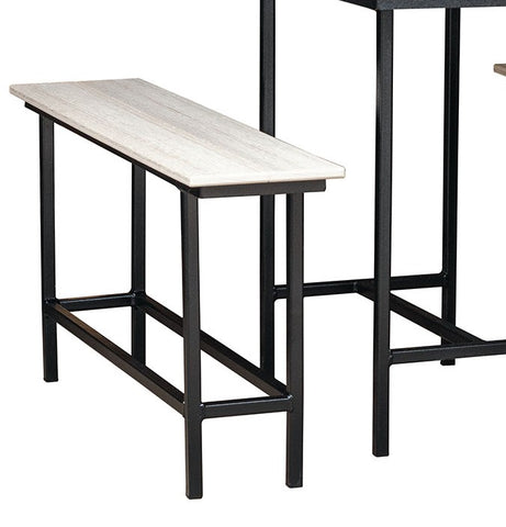 Mirror Lake - Poly Wood & Powder Coated Steel Outdoor Bench