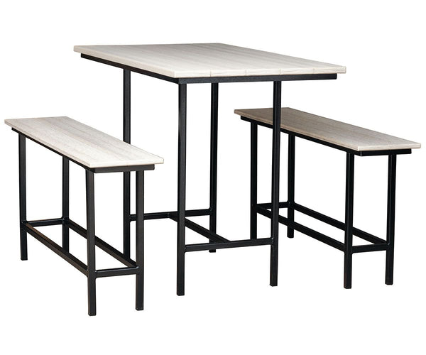 Mirror Lake - Poly Wood & Powder Coated Steel Outdoor Table