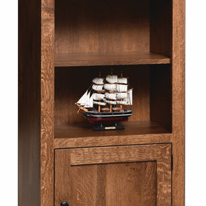 Amish Modern Mission Bookcase - 24" Width