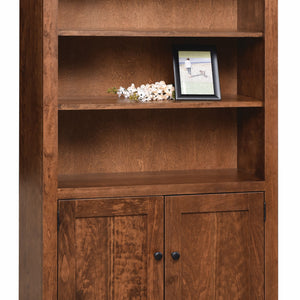 Amish Modern Mission Bookcase - 36" Width