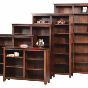 Amish Modern Mission Bookcase - 48" Width