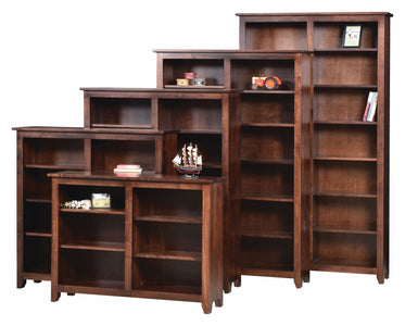 Amish Modern Mission Bookcase - 48" Width