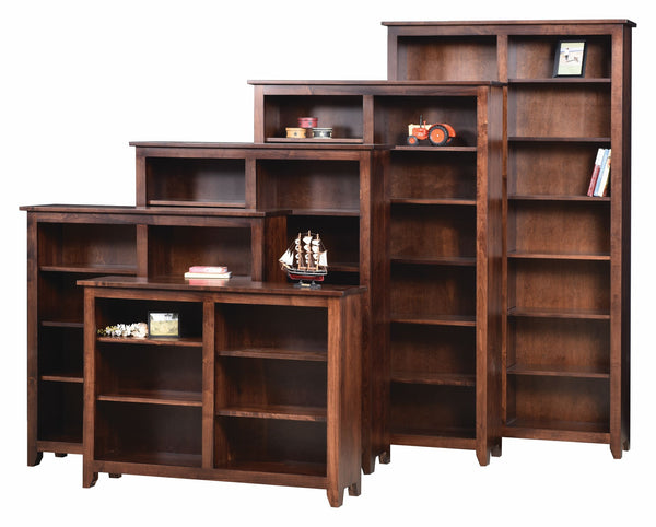 Amish Modern Mission Bookcase - 48" Width