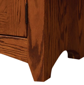 Modern Mission - Amish Modern Shaker 4 Piece Entertainment Center