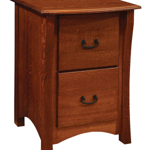 Master - Amish 2 Drawer File Cabinet