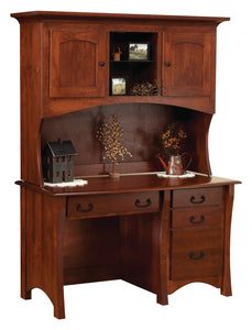Master - Amish Desk with Optional Hutch Topper