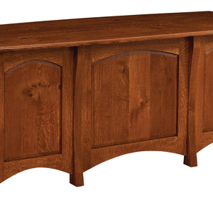 Master - Amish Executive Desk with Optional Hutch Topper