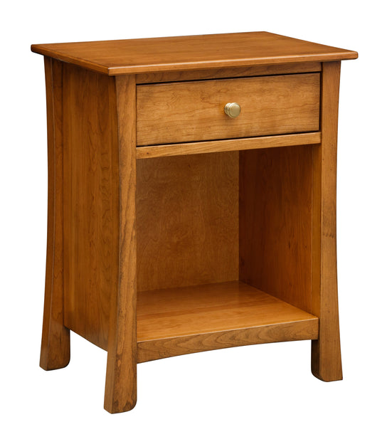 Madison - Hardwood Amish Open Nightstand